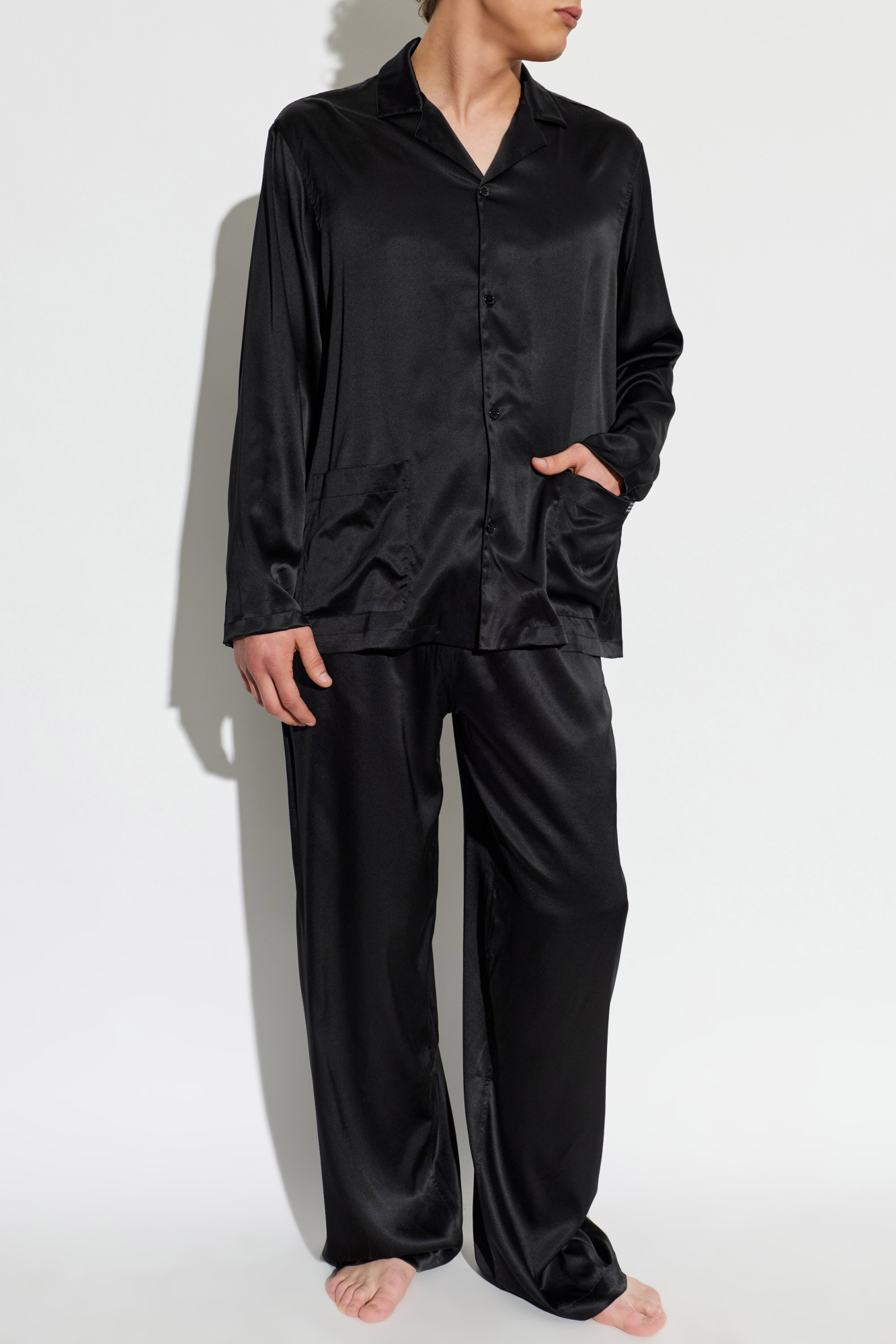 Black Silk underwear trousers MM6 Maison Margiela - Vitkac Canada